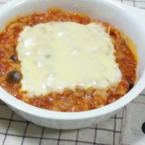 ひと鍋でできる簡単トマトチーズリゾット
